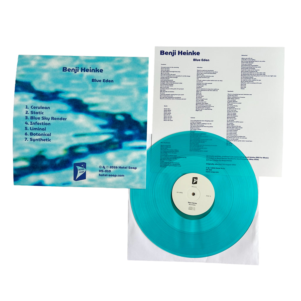 Blue Eden LP and T-Shirt Bundle
